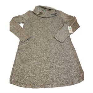 Britton Marby Cowl Neck Hacci Knit Dress Large